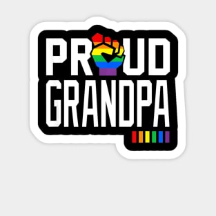 Proud Grandpa Gay Pride Month LGBTQ Sticker